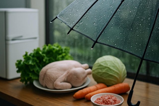 食中毒を予防する梅雨の食生活術！湿気に負けない健康管理