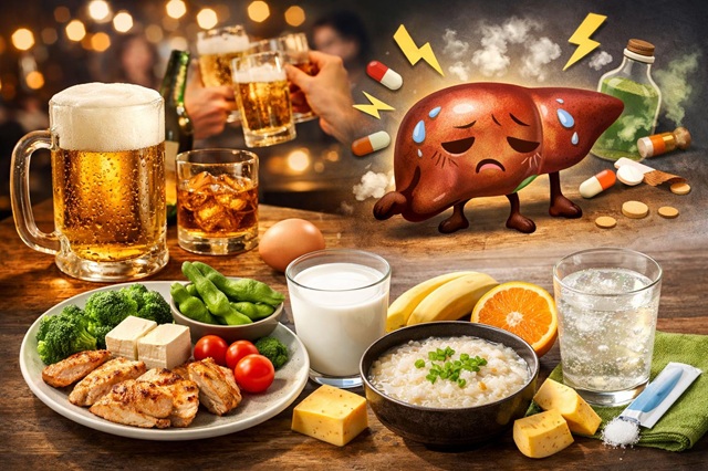 飲み会続きで体がだるい…。二日酔いを防ぐ「肝臓ケア」と、翌朝のリカバリー食事術