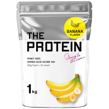 THE PROTEIN ザプロ プロテイン ホエイプロテイン 1kg バナナ風味