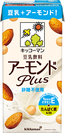 キッコーマン　豆乳飲料　アーモンドPlus　砂糖不使用