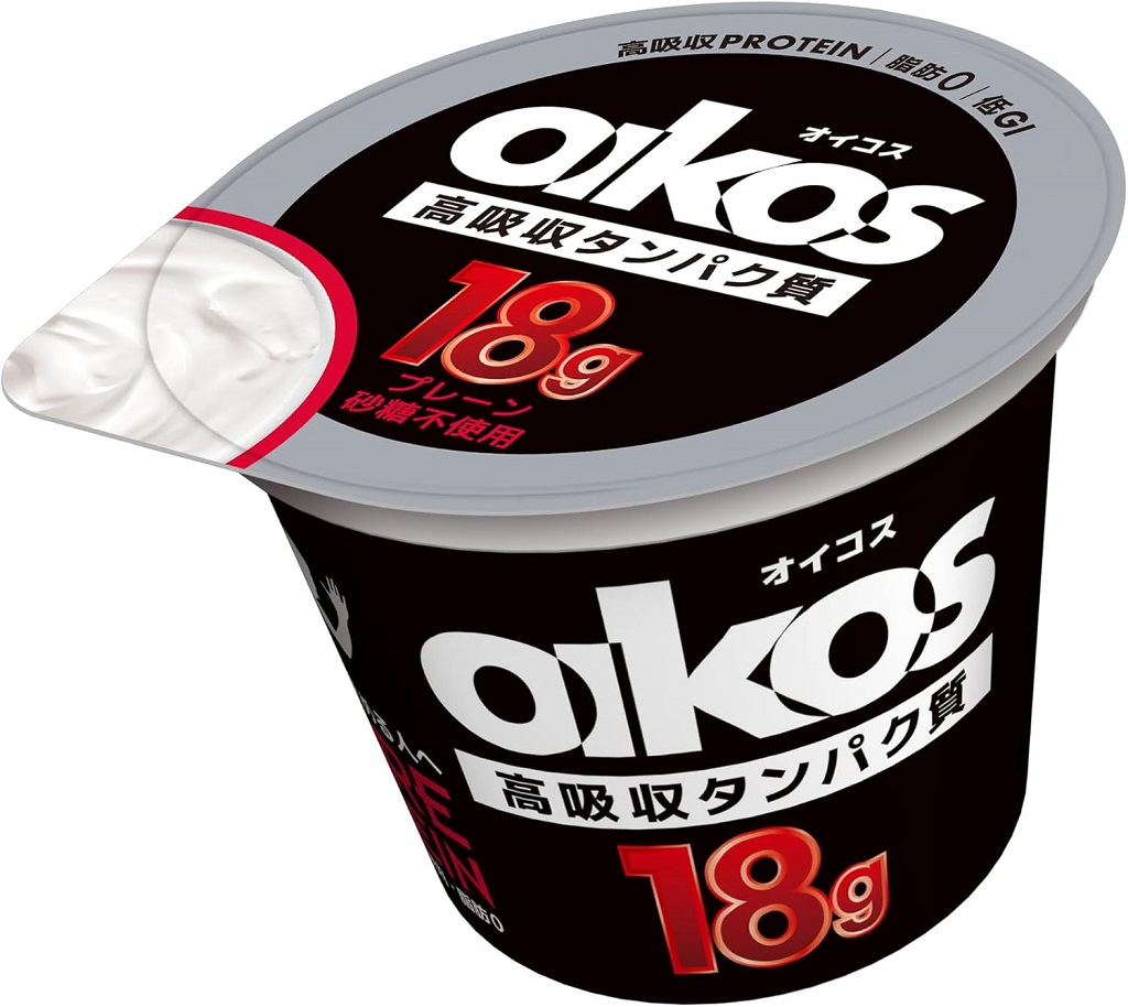 オイコス OIKOS 中容量 プレーン・砂糖不使用 ヨーグルト