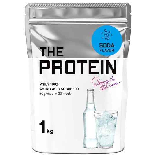 THE PROTEIN ザプロ プロテイン ホエイプロテイン 1kg ソーダ風味