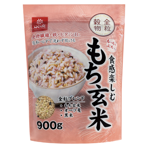 はくばく もっちりぷちっと食感楽しむもち玄米 900g