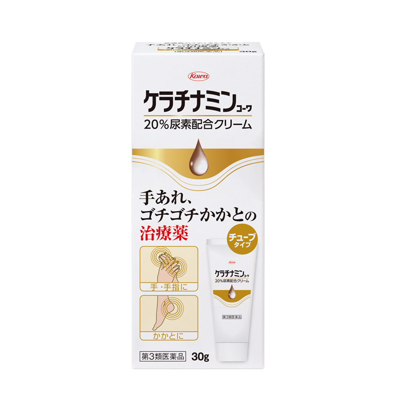 ケラチナミンコーワ 20％尿素配合クリーム 30g