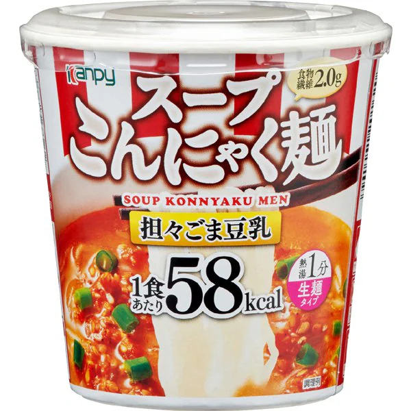 スープこんにゃく麺 担々ごま豆乳