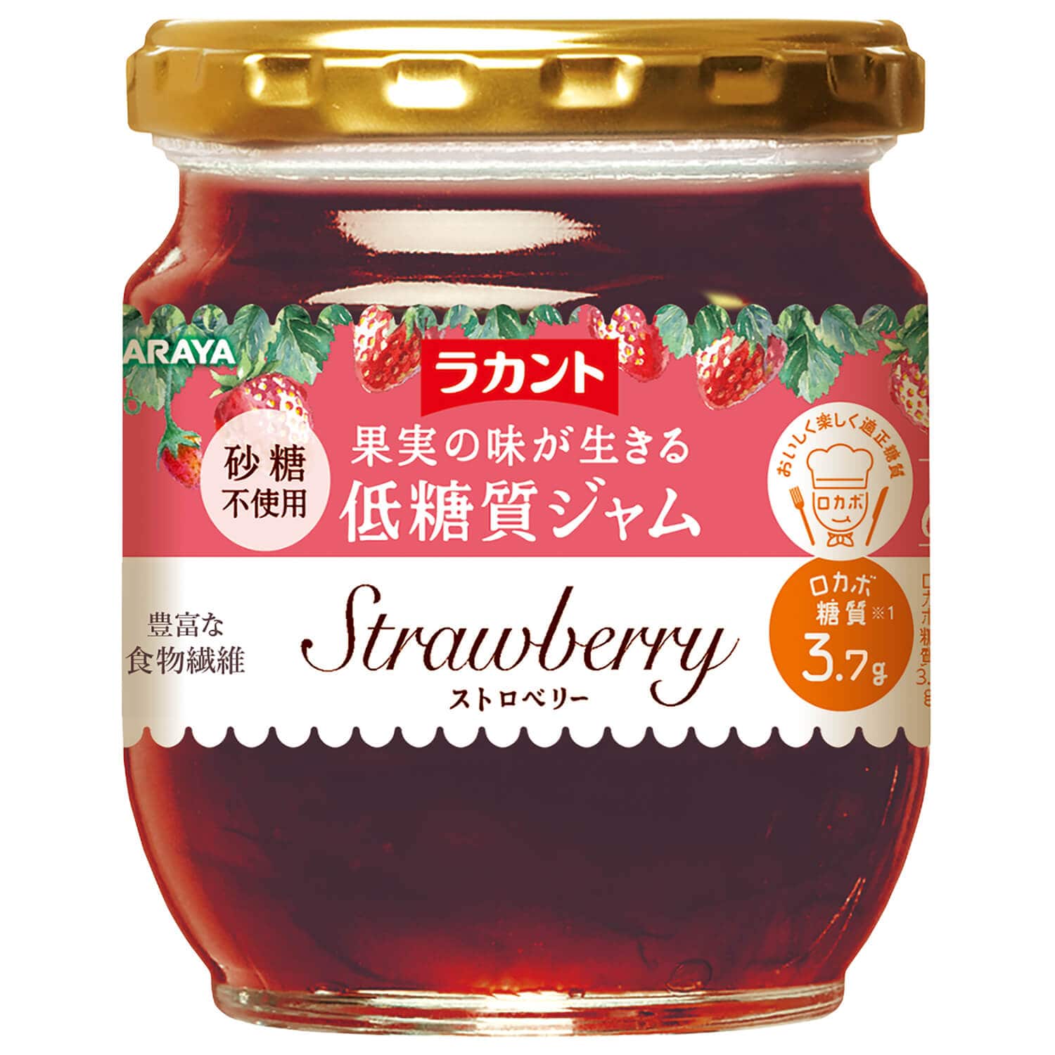 ラカント 低糖質ジャム ストロベリー 200g