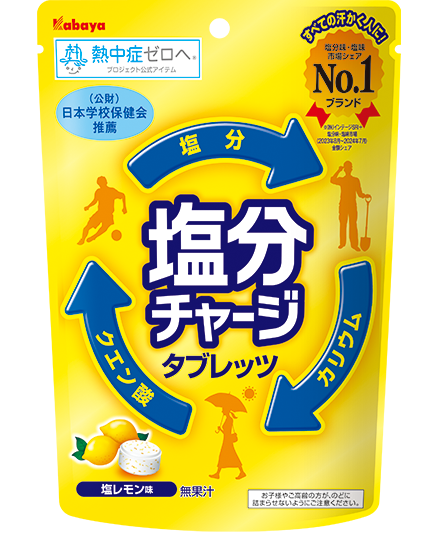 塩分チャージタブレッツ 塩レモン味