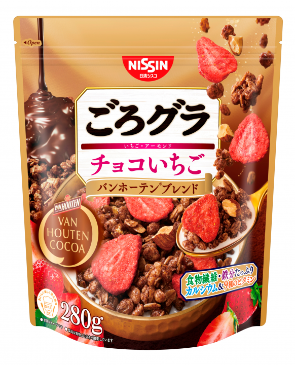 ごろグラ チョコいちご バンホーテンブレンド