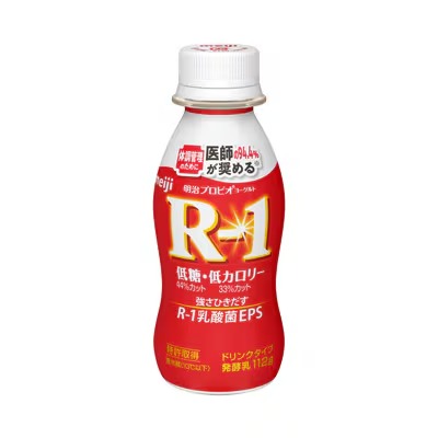 明治プロビオヨーグルトR-1ドリンクタイプ 低糖・低カロリー 112g