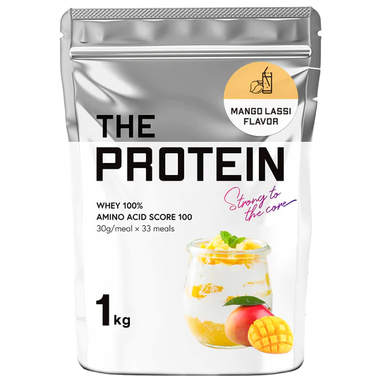 THE PROTEIN ザプロ プロテイン ホエイプロテイン 1kg マンゴーラッシー風味