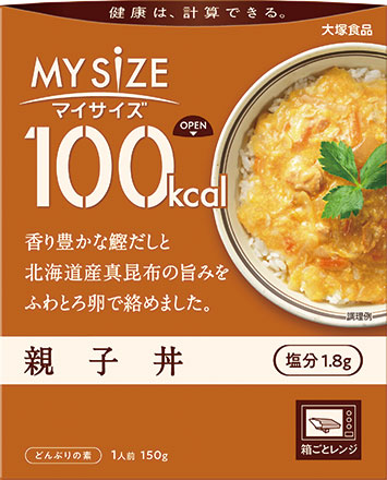 MY SIZE 100kcalマイサイズ 親子丼