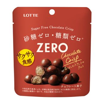 ゼロ ZERO　シュガーフリー チョコレートクリスプ