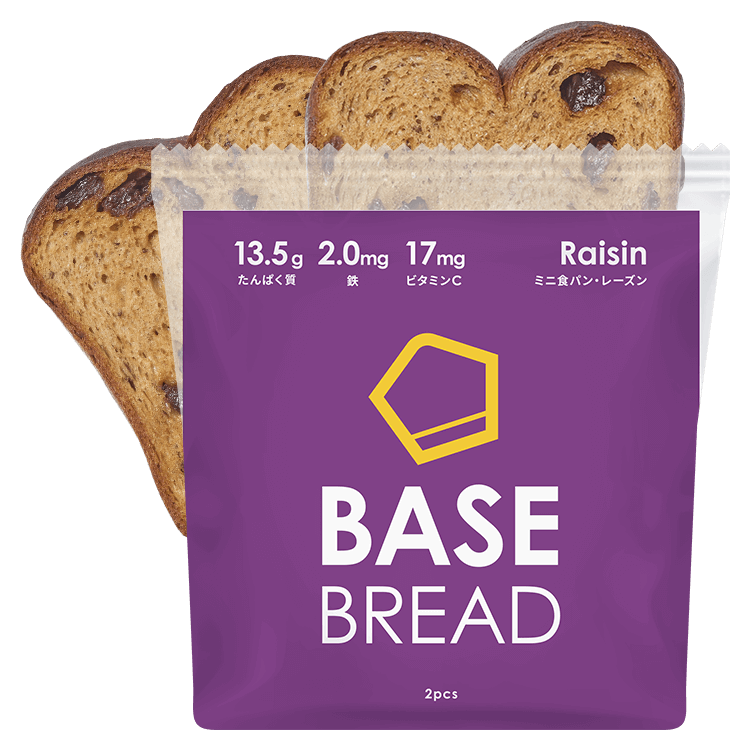 ベースブレッド BASE BREAD ミニ食パン・レーズン