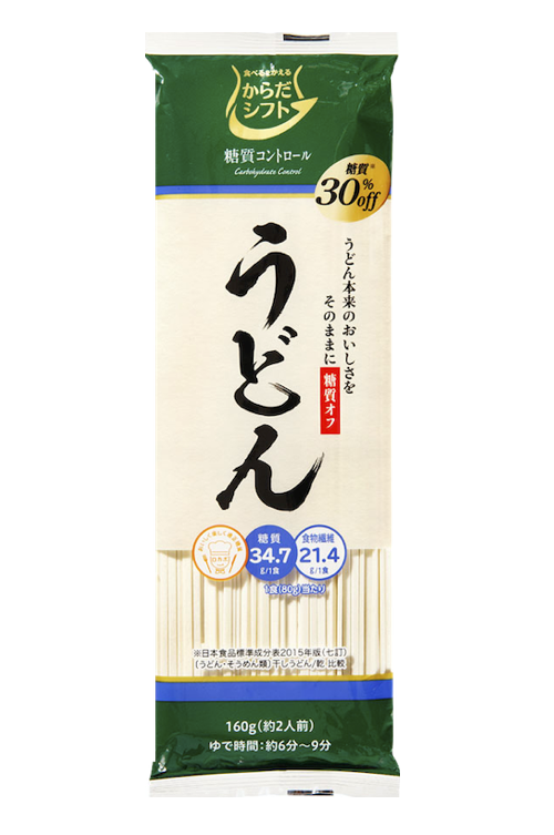 からだシフト　糖質コントロール うどん