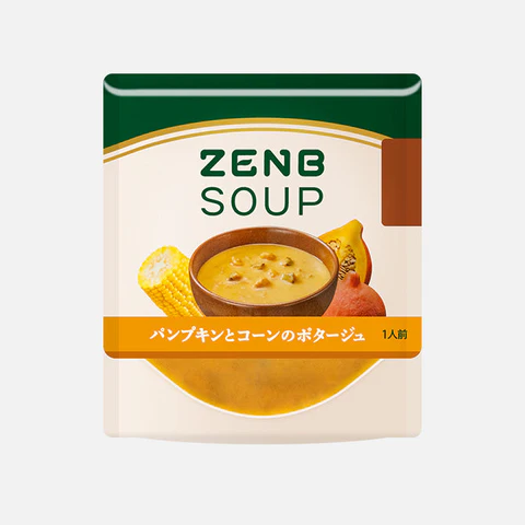 ゼンブスープ　ZENB SOUP　パンプキンとコーンのポタージュ / 低糖質スープ