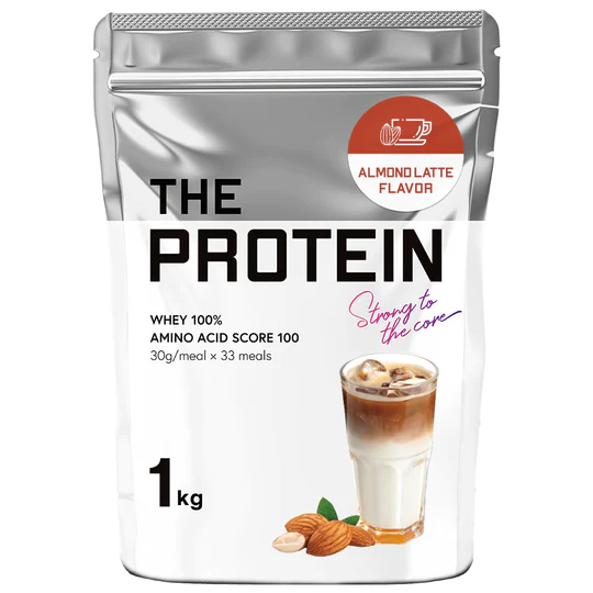 THE PROTEIN ザプロ プロテイン ホエイプロテイン 1kg アーモンドラテ風味