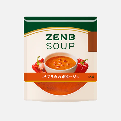 ゼンブスープ　ZENB SOUP　パプリカのポタージュ / 低糖質スープ