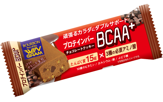 プロテインバーBCAA＋ チョコレートクッキー