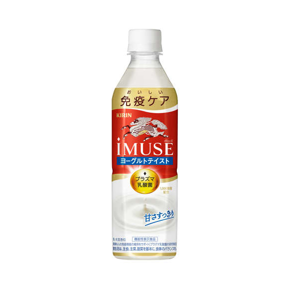 キリン iMUSE イミューズ ヨーグルトテイスト プラズマ乳酸菌 500ml ペットボトル