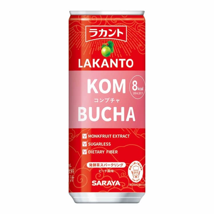 ラカント コンブチャ ピーチ風味 250mL